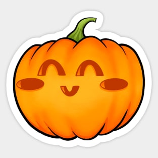 Cute Pumpkin Sticker